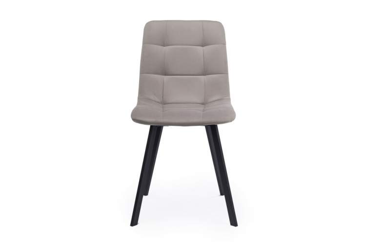 Стул на металлокаркасе Чилли латте / черный-3