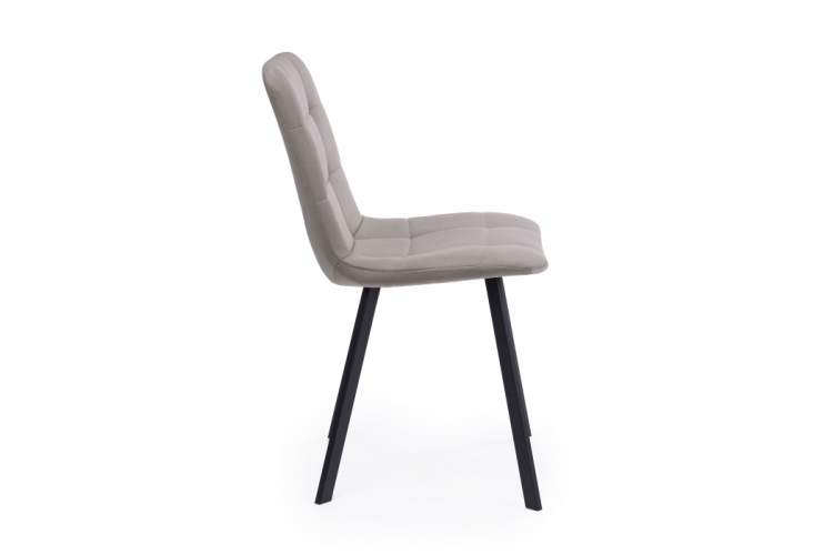 Стул на металлокаркасе Чилли латте / черный-4