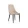 Стул на металлокаркасе Kora black / beige