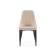 Стул на металлокаркасе Kora black / beige