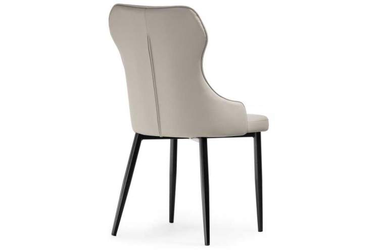 Стул на металлокаркасе Neli beige / black-3