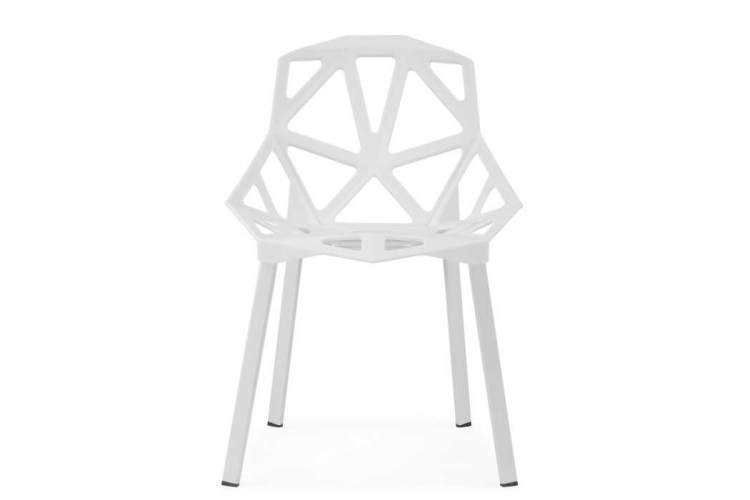 Пластиковый стул One PC-015 белый-1