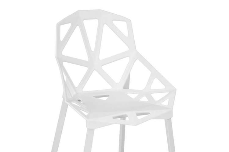 Пластиковый стул One PC-015 белый-4