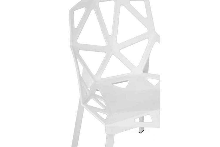Пластиковый стул One PC-015 белый-5