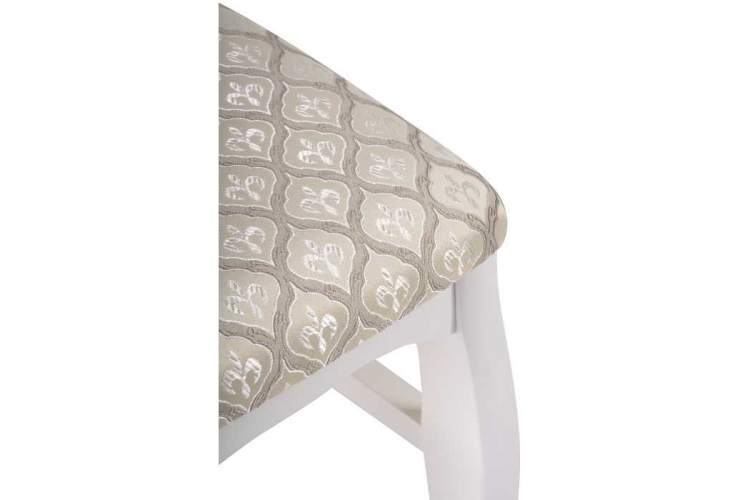 Стул деревянный Киприан белый / бежевый-6