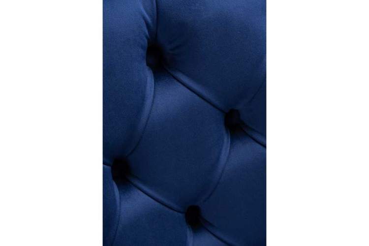 Стул деревянный Милано 1 синий / венге-6