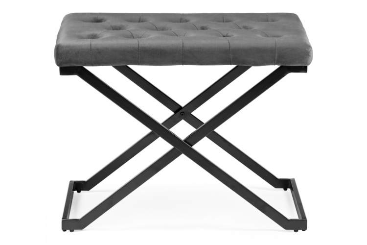 Табурет German dark grey / black-2