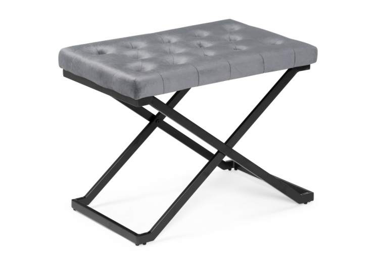 Табурет German dark grey / black