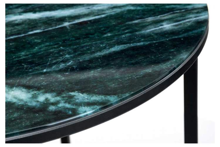 Журнальный стол Волопас малахит-3