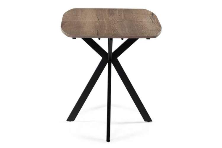 Стол деревянный Тамаса 120(150)х70х76 дуб галифакс табак / черный-4