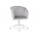 Тибо confetti silver серый / белый Офисное кресло