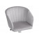 Тибо confetti silver серый / белый Офисное кресло