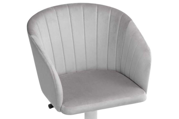 Офисное кресло Тибо confetti silver серый / белый-4