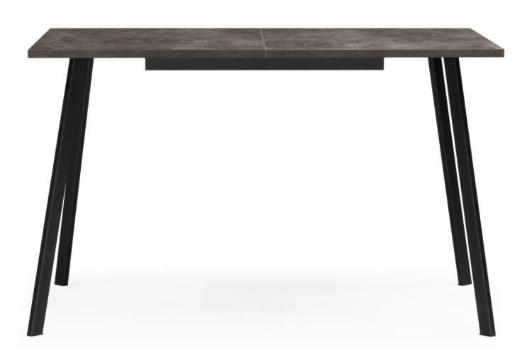 Стол деревянный Кортни 117 (157) x 77 бетон темный / черный матовый-6