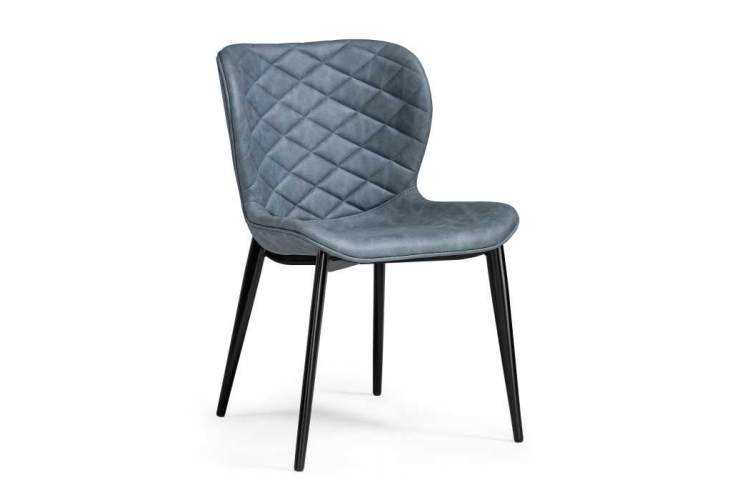 Катабучи ткань kiprus 11 / черный глянец Стул на металлокаркасе