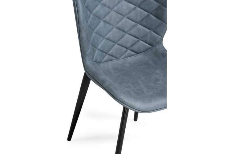 Катабучи ткань kiprus 11 / черный глянец Стул на металлокаркасе-5