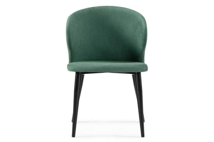 Стул на металлокаркасе Алсисар катания изумруд / черный-1