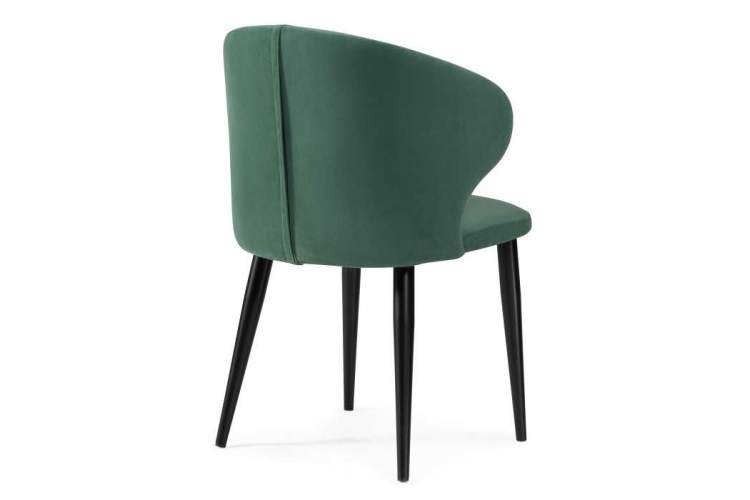 Стул на металлокаркасе Алсисар катания изумруд / черный-3