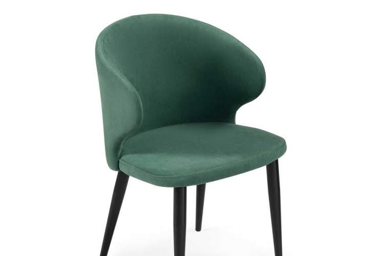 Стул на металлокаркасе Алсисар катания изумруд / черный-4