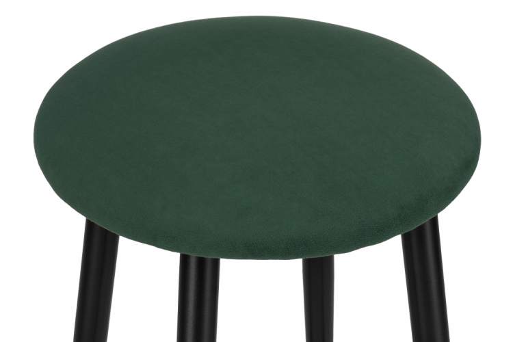 Барный стул Гангток крутящийся изумруд / черный матовый-3