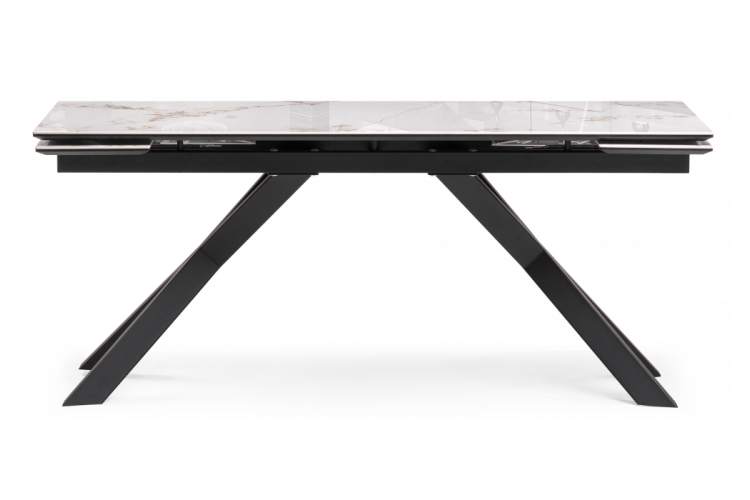Керамический стол Хеме 180(240)х90х77 черный-2