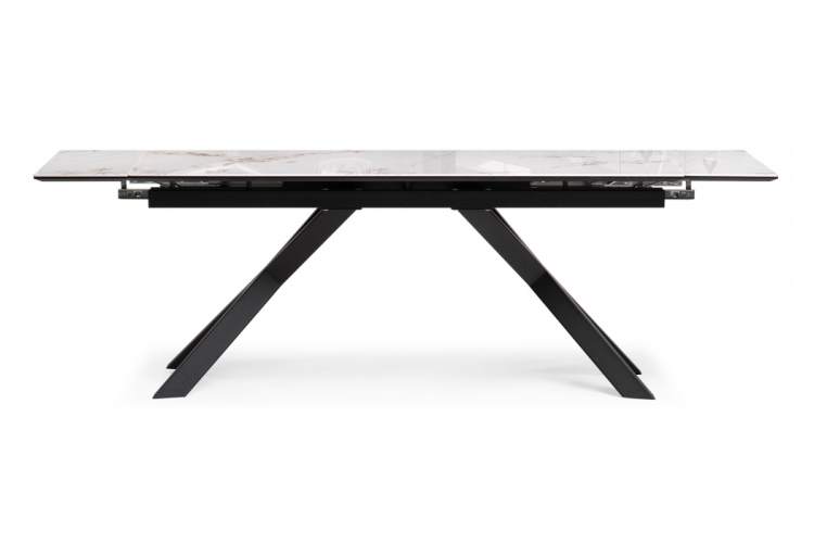 Керамический стол Хеме 180(240)х90х77 черный-3