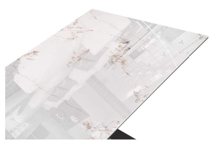 Керамический стол Хеме 180(240)х90х77 черный-6