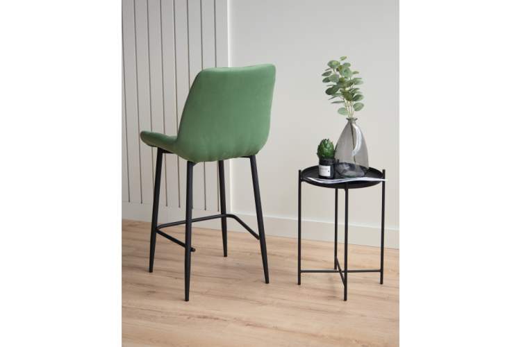 Барный стул Челси фисташковый (zd 651) / черный-8