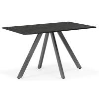 Стол деревянный Райн 116(160)x77 раздвижной малави / серый