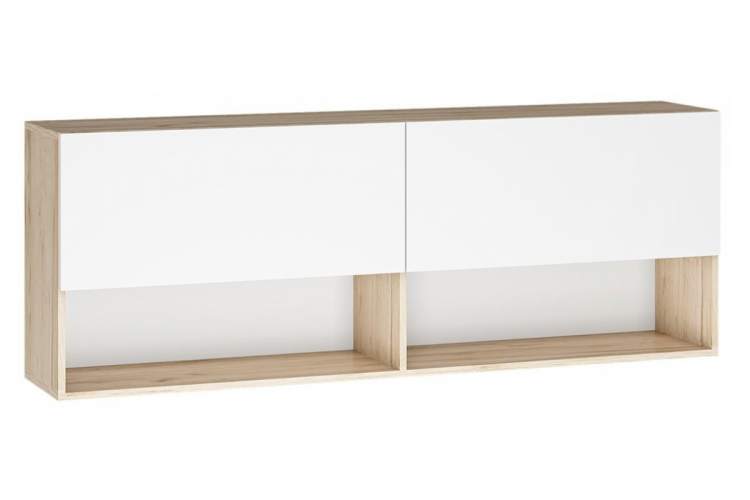 Готовая гостиная Алетра дуб крафт серый / глянец белый комплектация 1-8