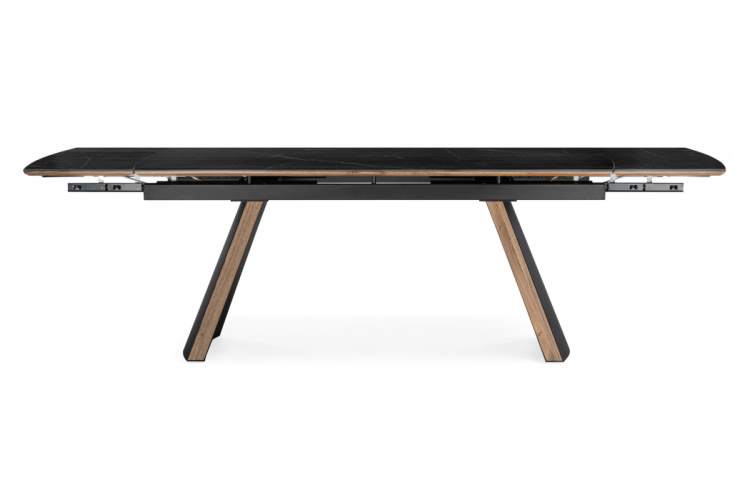 Керамический стол Симмонс 180(260)x90 shakespeare black / черный-11