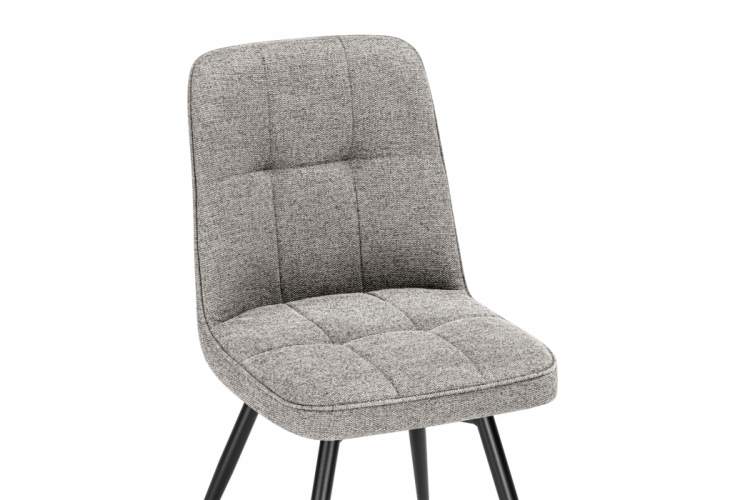 Стул на металлокаркасе Texas 4 поворотный бежевый / черный-11