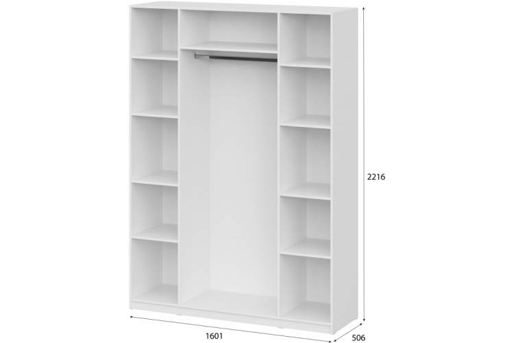 Шкаф Даиго 1600 меланж-2