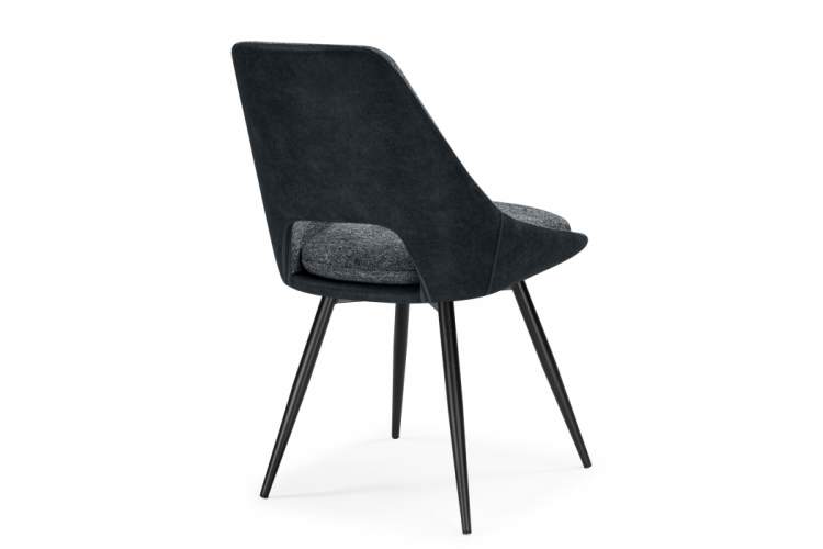 Стул на металлокаркасе Avianus вращающийся темно-серый / черный-8