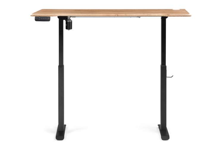 Компьютерный стол Маркос с механизмом подъема 140х80х75 дуб вотан / черный-3