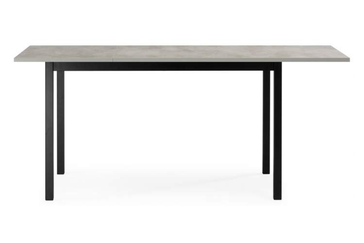 Стол деревянный Жаклин 120(170)x68 раздвижной лдсп / бетон метрополитен-8