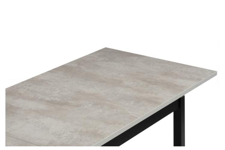 Стол деревянный Жаклин 120(170)x68 раздвижной лдсп / бетон метрополитен-11