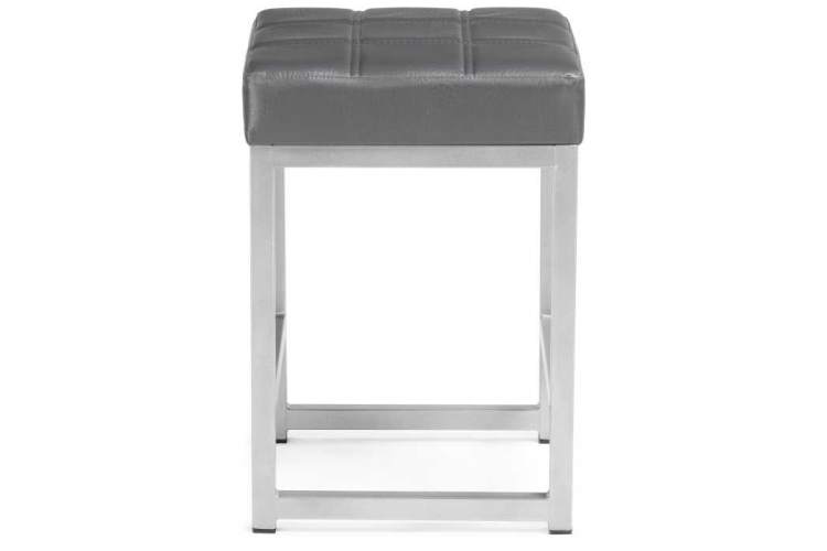 Табурет Khurkroks серый полимер / светлый мусс-2