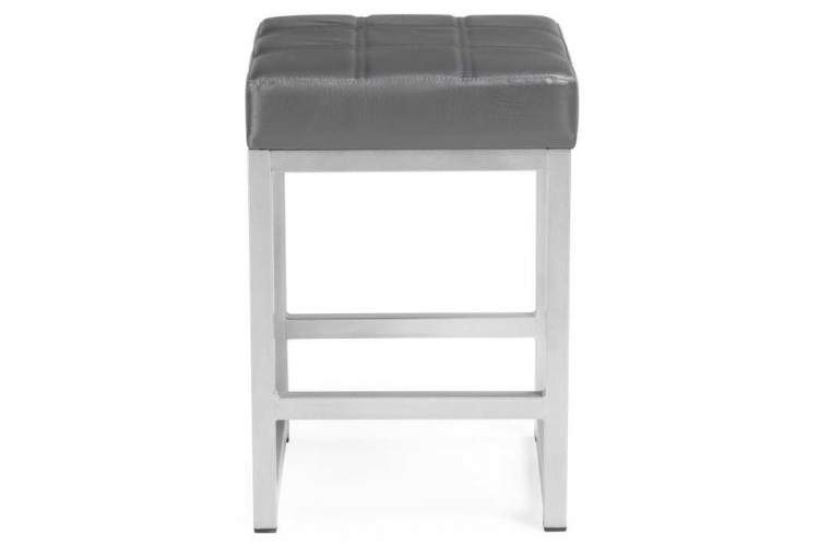 Табурет Khurkroks серый полимер / светлый мусс-3