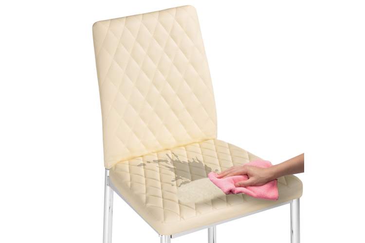 Барный стул Teon beige / chrome-10