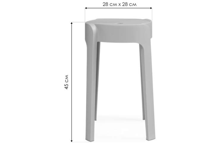 Табурет Bovel champagne-2