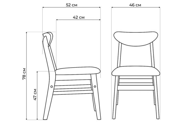Стул деревянный Okava wood / beige-2