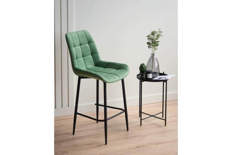 Барный стул Челси фисташковый (zd 651) / черный-1