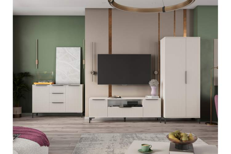 Готовая гостиная Иадама кашемир / кашемир комплектация 2