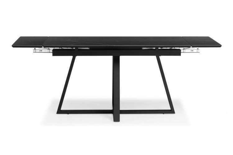 Керамический стол Памелла 120(180)х80 shakespeare black / черный-8