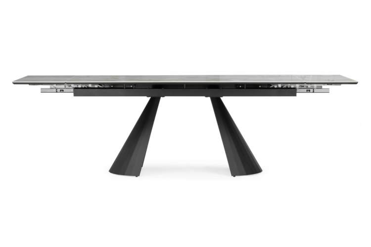 Керамический стол Шелтон 180(260)x90 carla larkin / черный-3