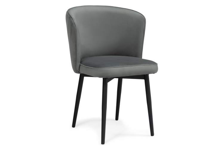 Стул на металлокаркасе Фрибур крутящийся MR-11 / черный-2