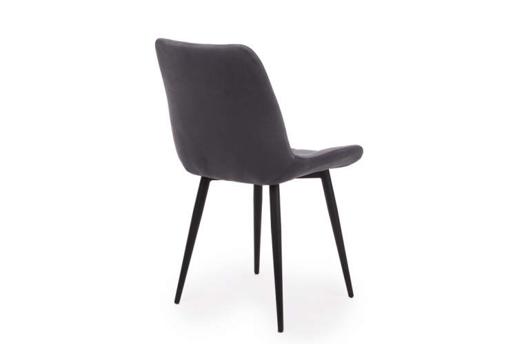 Стул на металлокаркасе Челси К темно-серый (zd 995) / черный np-5