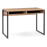 Офисная мебель Леон Лофт дуб вотан/черный матовый