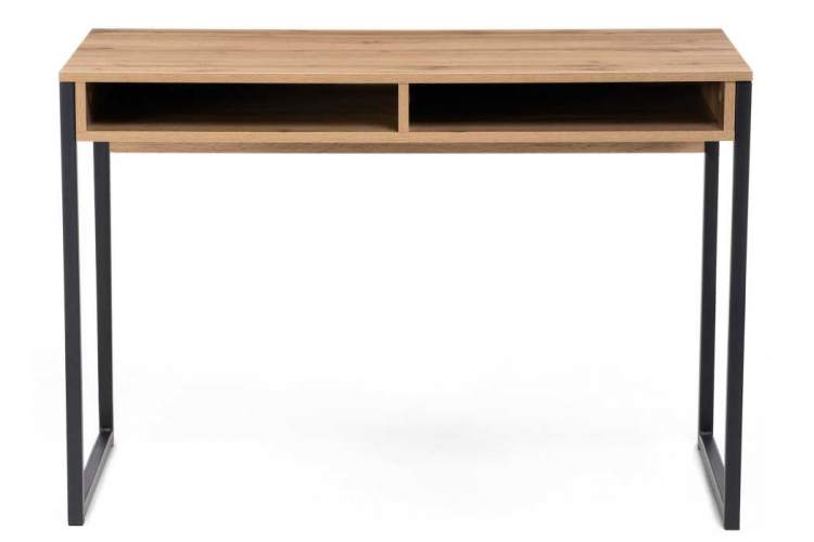 Офисная мебель Леон Лофт дуб вотан/черный матовый-1